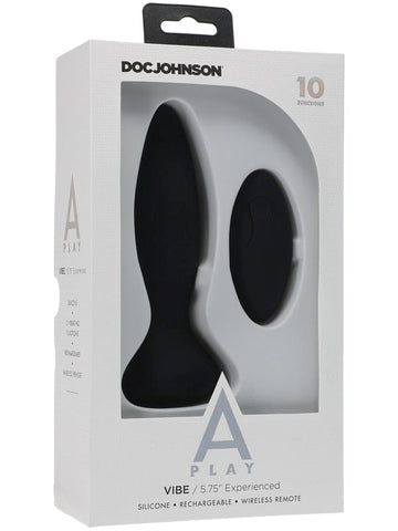 A-Play Experienced Remote Control Anal Plug by Doc Johnson - Butt Plugs