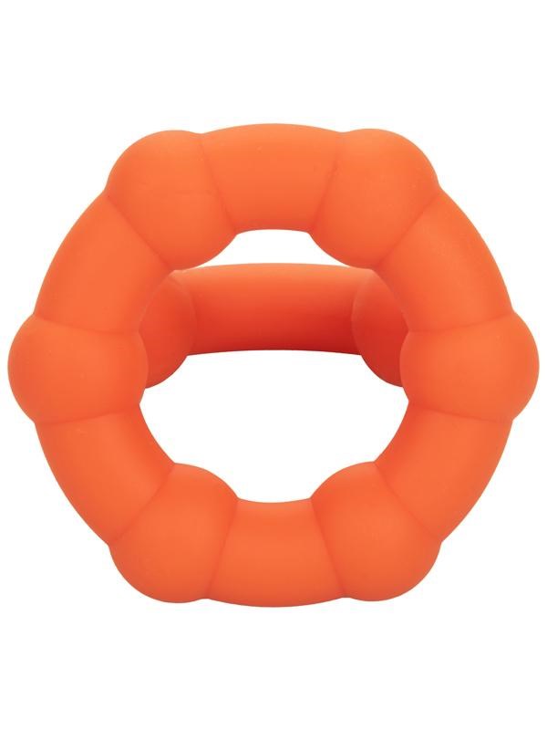 Alpha Liquid Silicone All Star Scrotum Support Ring - - Stretchy Cock Rings