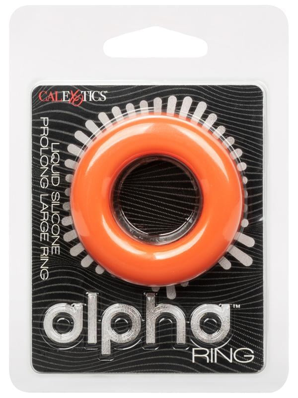 Alpha Liquid Silicone Prolong Large Mens Penis Ring - - Stretchy Cock Rings