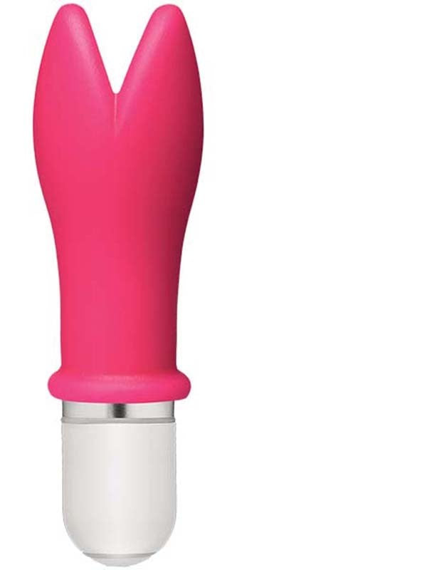 American Pop Whaam Double-Peaked Silicone Sleeve with Vibrator - - G-Spot Vibrators