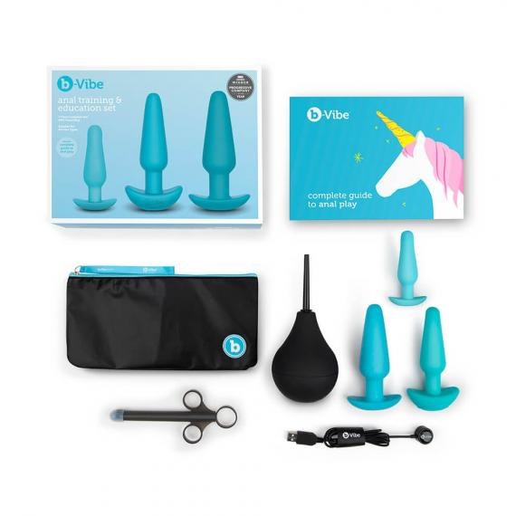 b-Vibe Anal Training 7 Piece KIt and Education Set - - Sex Kits