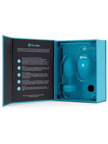 Vibrating Jewels Powerful Motor Remote Control Plug - Butt Plugs