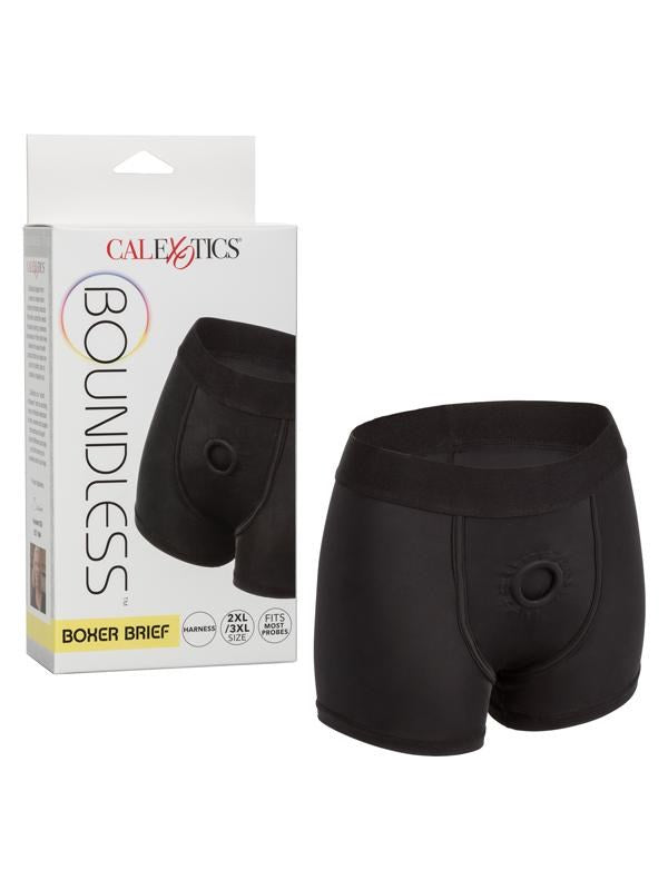 Boundless Powerful Performance Boxer Brief 2XL/3XL - - Strap On Sextoys