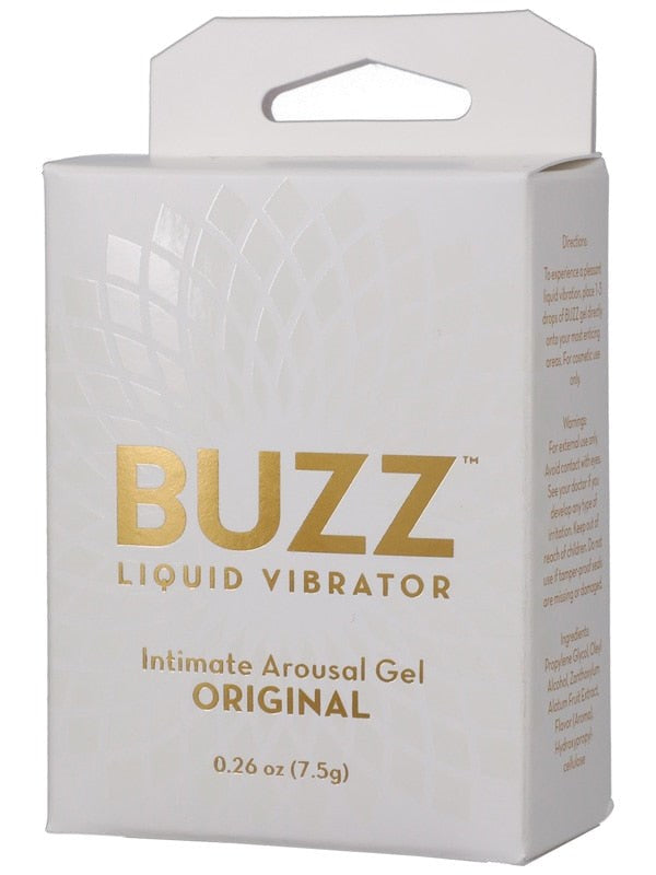 BUZZ The Liquid Vibrator Stimulating Clitoral Gel - - Water Based Lubes