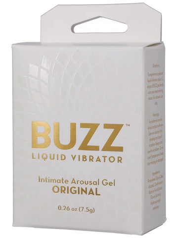 Buzz Original Liquid Vibrator Clitoral Gel by Doc Johnson - Water Based Lubes