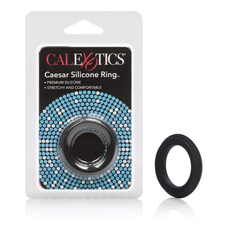 Caesar Stretchy Silicone Cock Ring - - Stretchy Cock Rings