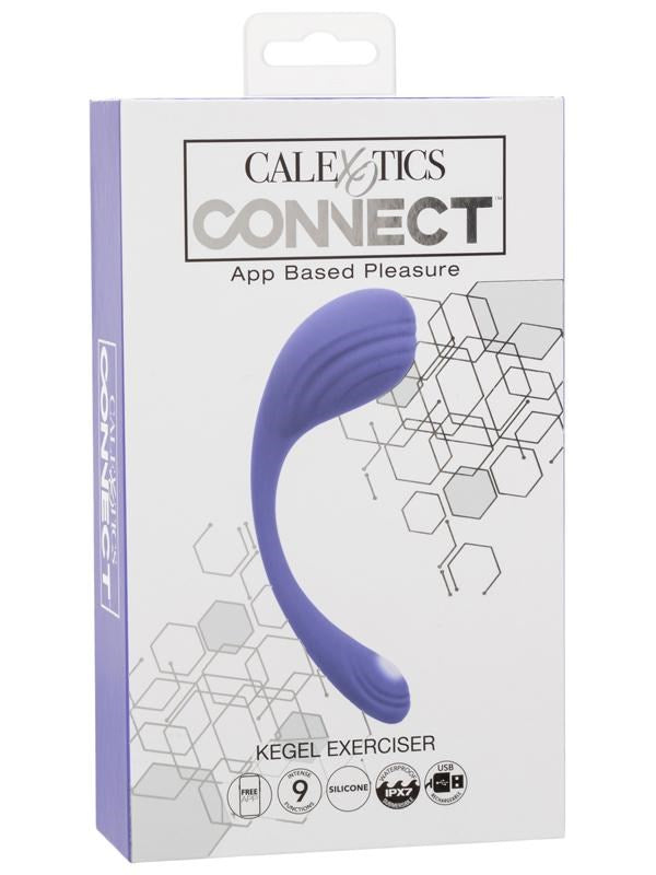 CalExotics Connect App Controlled Vibrating Kegel Exerciser - - Love Eggs and Kegel Exercisers