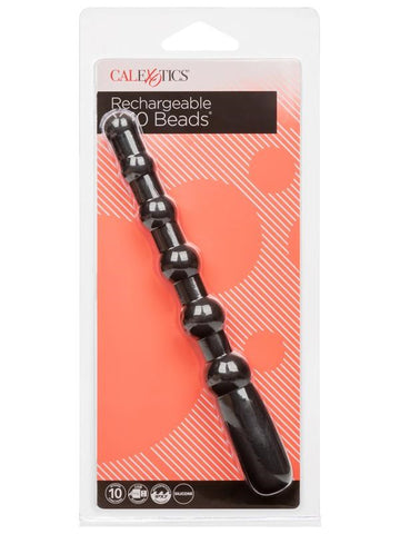 Rechargeable X-10 Anal Beads by California Exotics - Anal Beads and Balls