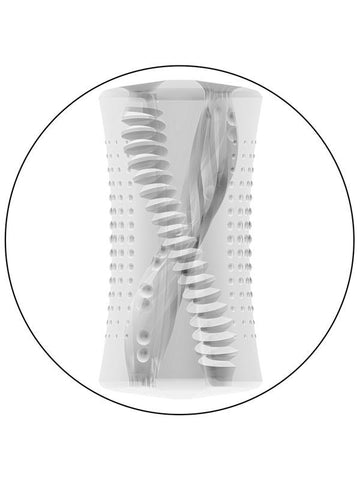 Cyclone Dual Ribbed Realistic Male Stroker - Masturbators and Strokers