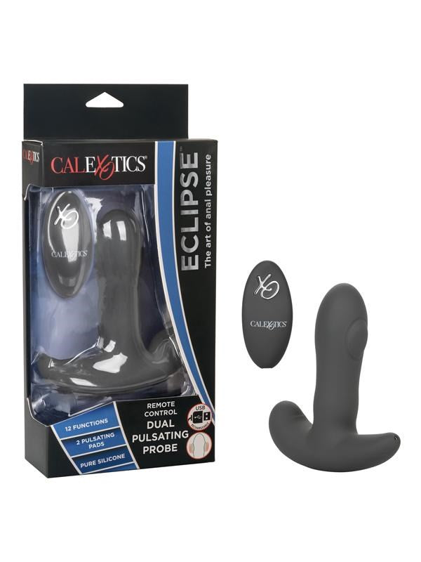 Eclipse Remote Control Dual Pulsating Prostate Probe - - Prostate Sex Toys