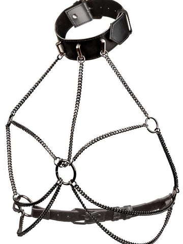 Euphoria Collection Chain Collar Harness - Collars and Leads