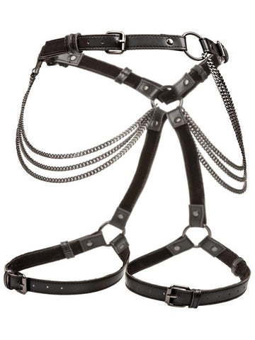 Euphoria Collection Size Chain Thigh Harness - Her Fetish