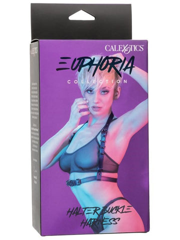 Euphoria Collection Halter Buckle Harness - Her Fetish
