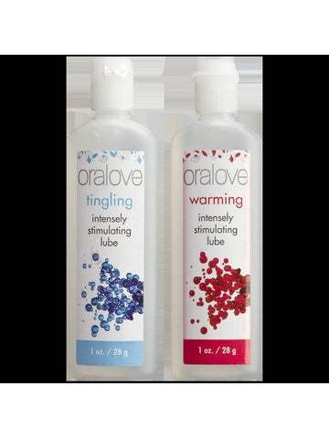 Oralove Sensations lube warming and tingling - Water Based Lubes