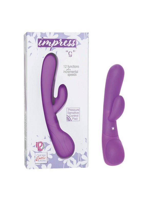 Impress G Flexible G-Spot Rabbit Vibrator - - Rabbit Vibrators