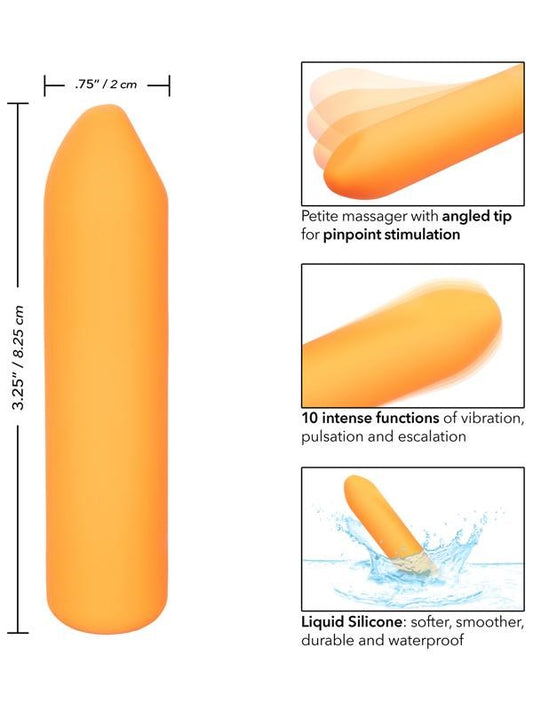 Kyst Fling 10-Function USB Rechargeable Bullet Vibrator - - Bullet Vibrators