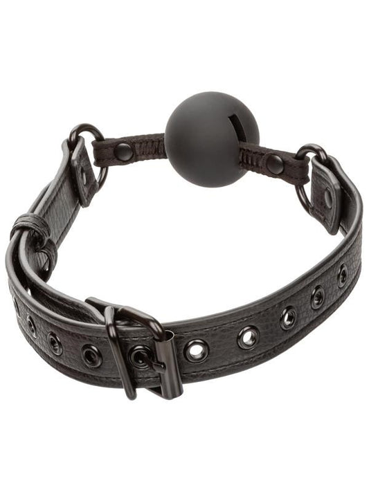 Nocturnal Collection BDSM Play Ball Gag - - Bondage Gags and Bits