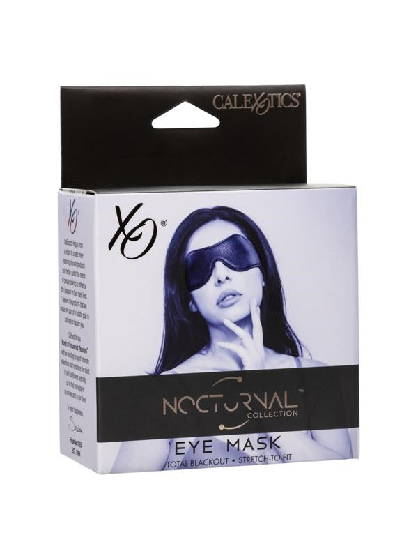 Nocturnal Collection Durable Bondage Eye Mask - - Masks And Blindfolds