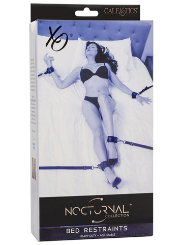 Nocturnal Collection Bed Restraints by California Exotics - Cuffs and Restraints