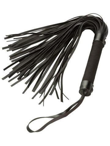 Soft Tassels & Sturdy Handle Flogger by California Exotics - Whips And Crops
