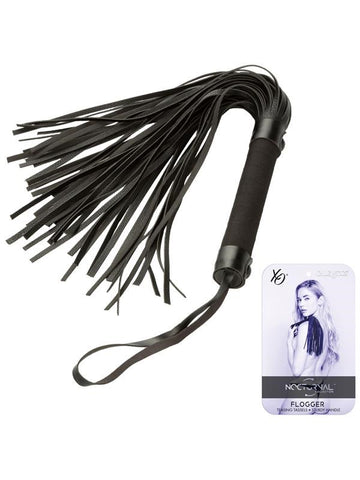 Soft Tassels & Sturdy Handle Flogger by California Exotics - Whips And Crops