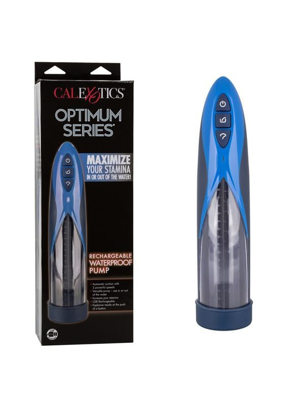 Optimum Series 3 Speeds Rechargeable Waterproof Penis Pump - - Penis Pumps And Stretchers