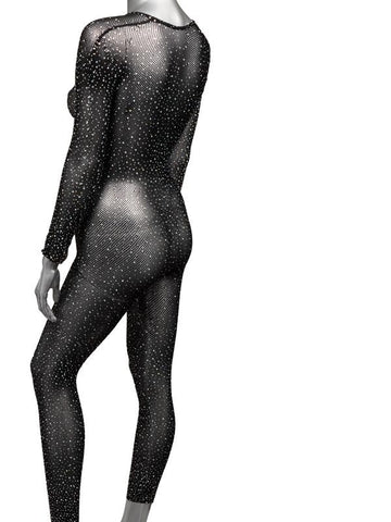 Radiance Size Crotchless Full Body Suit Bodysuit - Teddies and Bodysuits