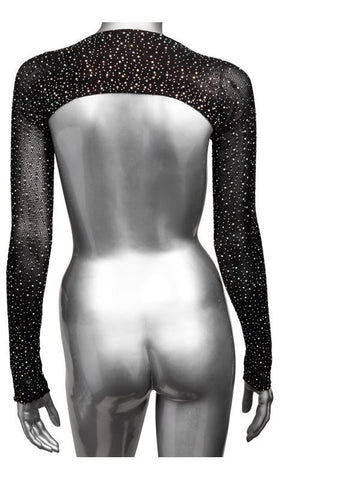 Radiance Shoulder Shrug Wig by California Exotics - Wigs and Gloves