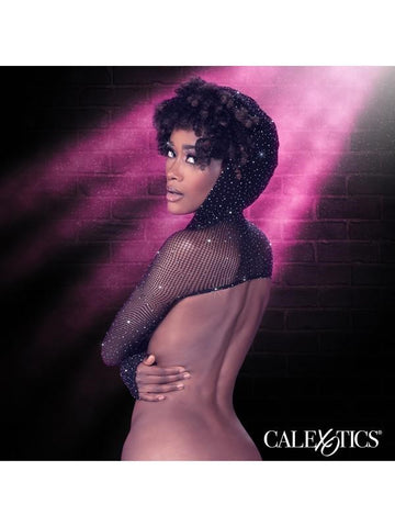Radiance Hooded Shoulder Shrug Wig by California Exotics - Wigs and Gloves