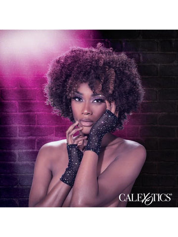 Radiance Fingerless Gloves Wig by California Exotics - Wigs and Gloves