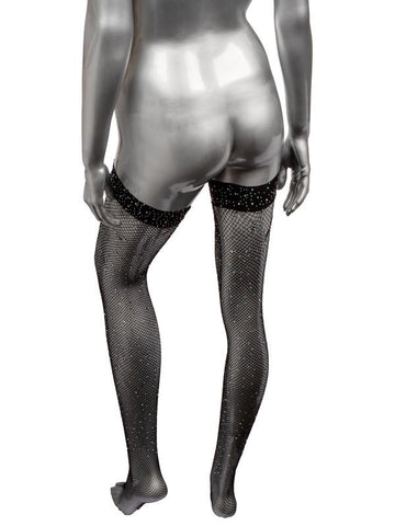 Radiance Thigh High Stockings by California Exotics - Fishnet and Thigh Highs