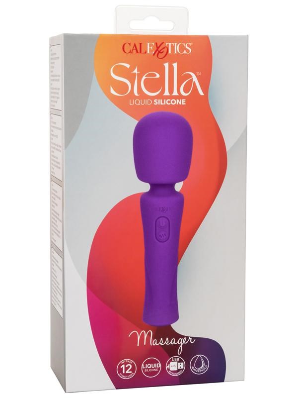 Stella Liquid Silicone 12 Functions Body Wand Massager - - Body Wands