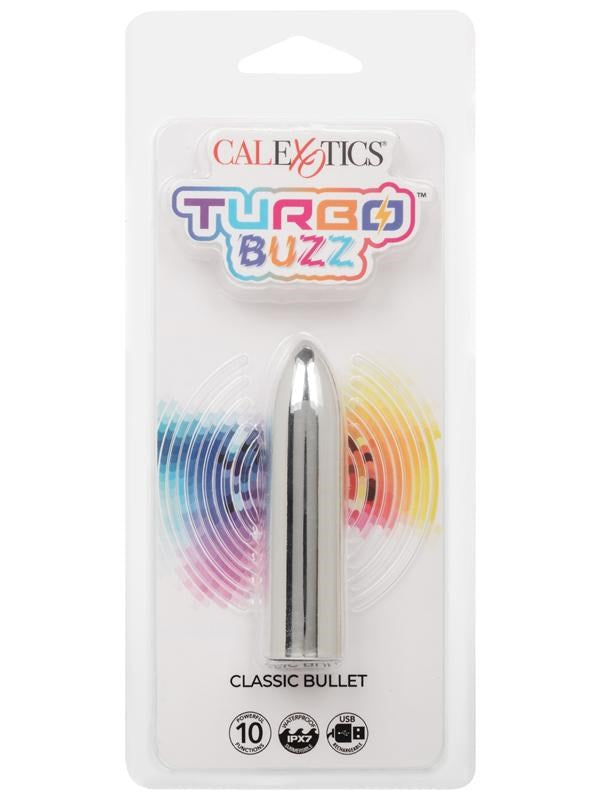 Turbo Buzz Classic 10 Functions Bullet Massager - - Bullet Vibrators