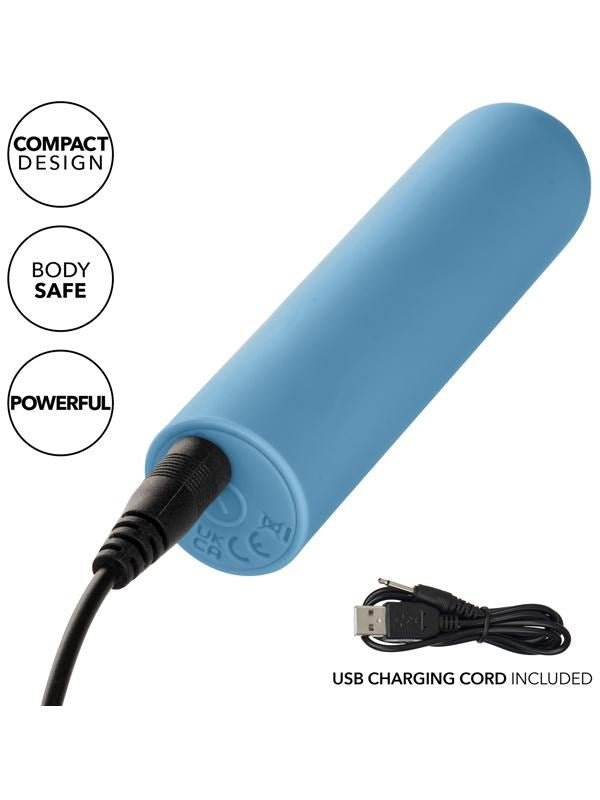 Turbo Buzz Rounded Rechargeable Bullet Massager - - Bullet Vibrators