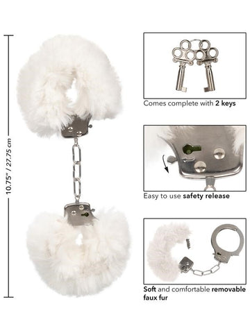 Ultra Fluffy Furry Cuffs by California Exotics - Cuffs and Restraints