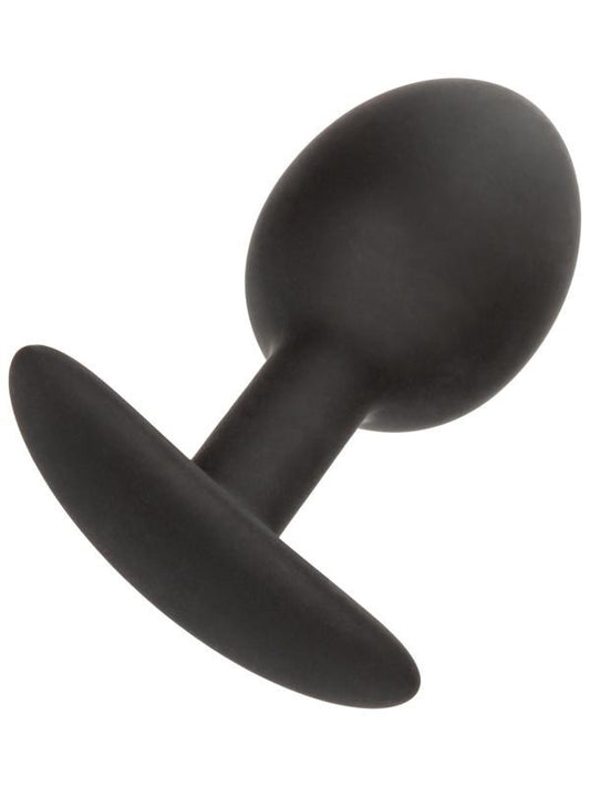 Weighted Bulbous Design Silicone Anal Plug - - Butt Plugs