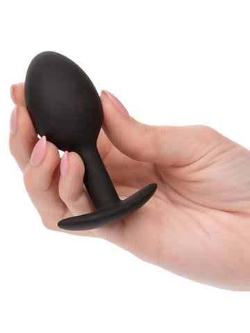Weighted Silicone Plug by California Exotics - Butt Plugs
