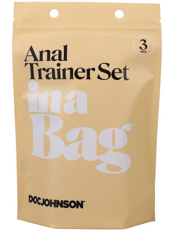 Doc Johnson 3 Graduated Sizes Anal Plug Set In A Bag - - Butt Plugs