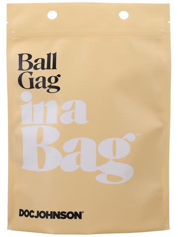 Ball Gag In A Bag by Doc Johnson - Bondage Gags and Bits