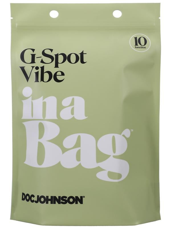 Doc Johnson Discreet & Powerful G Spot Vibe In A Bag - - G-Spot Vibrators