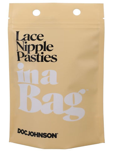 Lace Nipple Pasties In A Bag by Doc Johnson - Breast and Nipple Toys