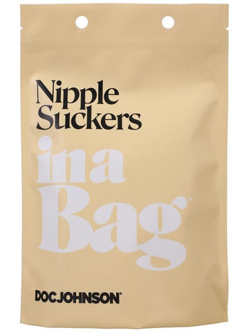 Silicone Nipple Suckers in a Bag by Doc Johnson - Nipple and Clit Clamps