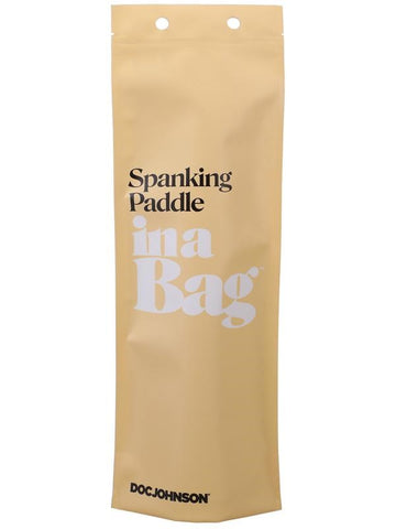Spanking BDSM Paddle In A Bag by Doc Johnson - Paddles And Slappers