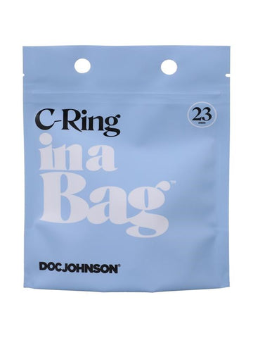 Stretchy Silicone Cock Ring in a Bag by Doc Johnson - Stretchy Cock Rings