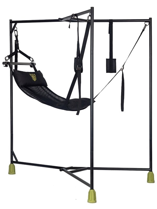 Fort Troff Hammock Hangar Ultimate Comfort BDSM Sling - - Cuffs And Restraints