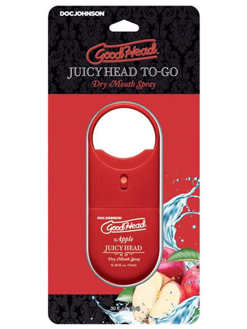GoodHead Juicy Head Dry Mouth Spray To Go by Doc Johnson - Delay and Excite Sprays