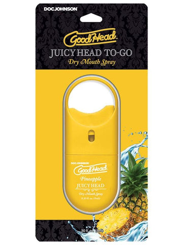 GoodHead Juicy Head Dry Mouth Spray To Go by Doc Johnson - Delay and Excite Sprays
