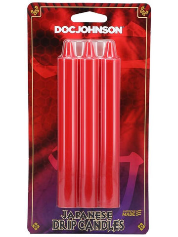 Japanese Drip Candles Purple by Doc Johnson - Bath and Intimate Fragrances