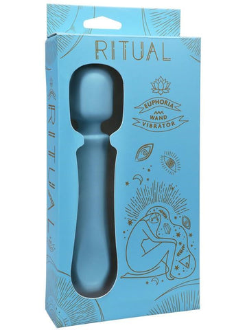 RITUAL Euphoria Rechargeable Silicone Wand Vibe - Body Wands