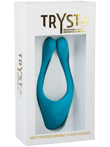TRYST v2 Bendable Multi Erogenous Zone Massager - Clit Ticklers and Pulsators